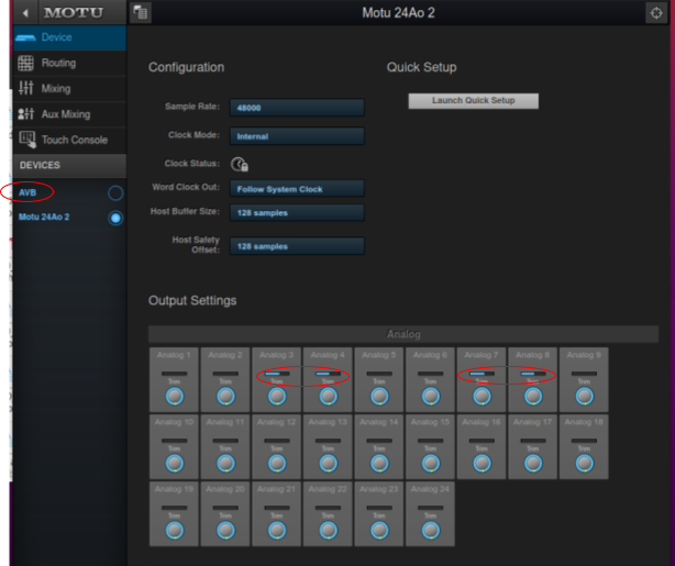 Motu24Ao Showing AVB Listed